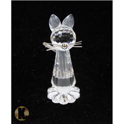 CAT SWAROVSKI FIGURINE