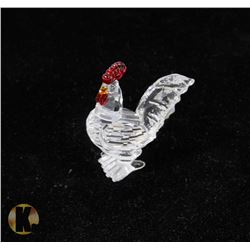ROOSTER SWAROVSKI FIGURINE