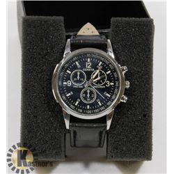 MENS GENEVA QUARTZ WATCH.