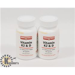 LOT OF 2 SANGSTERS K3 & D CAPSULES,