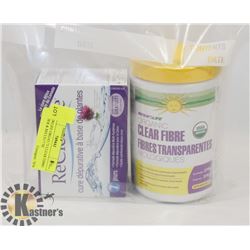 RENEWLIFE ORGANIX CLEAR FIBRE POWDER & RECLEANSE