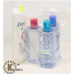 BAG OF ASSORTED BATH PRODUCTS