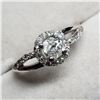 Image 2 : 14K WHITE GOLD DIAMOND RING