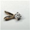 Image 2 : 14K YELLOW GOLD DIAMOND PENDANT