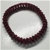Image 2 : FLEXIBLE GARNET BRACELET