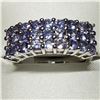 Image 2 : SILVER TANZANITE RING