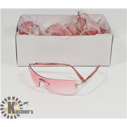 BOX OF PINK DESIGNER SUNGLASSES