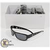 BOX OF BLACK DESIGNER SUNGLASSES