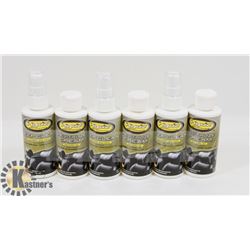6 BOTTLES OF HYDZ LEATHER CLEANING PRODUCT