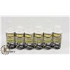 6 BOTTLES OF HYDZ LEATHER CLEANING PRODUCT
