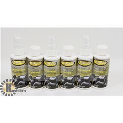 6 BOTTLES OF HYDZ LEATHER CLEANING PRODUCT