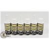 6 BOTTLES OF HYDZ LEATHER CLEANING PRODUCT