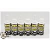 6 BOTTLES OF HYDZ LEATHER CLEANING PRODUCT