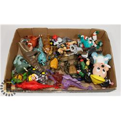 FLAT OF VARIOUS COLLECTIBLE TOYS