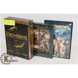 LORD OF THE RINGS & THE HOBBIT (BLU-RAY) DVD
