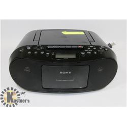 SONY CD RADIO CASSETTE-CORDER, #CFD-S50