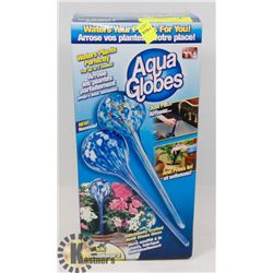 2 PACK OF NEW AQUA GLOBES