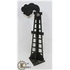Image 1 : METAL OIL RIG STATUE, 16"