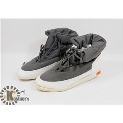 NEW GIRLS GREY/WHITE KIDS SIZE 6 WINTER SHOES