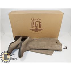 NEW GENUINE 1976 GENUINE LEATHER BOOTS SZ 8