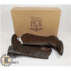 NEW GENUINE 1976 GENUINE LEATHER BOOTS SZ 8