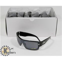 BOX OF BLACK DESIGNER SUNGLASSES