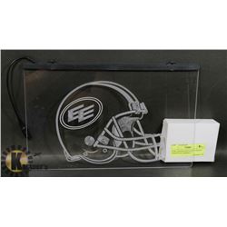 NEW LIGHTED NEON LED "GREEN" EDMONTON ESKIMOS