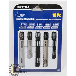 NEW! 10PC T-SHANK JIGSAW BLADE SET