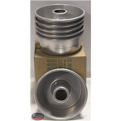 LOT OF 6 NEW ANGEL FOOD CAKE PANS