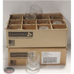 LOT OF 2 CASE OF 12 WHISKY GLASS C8832A