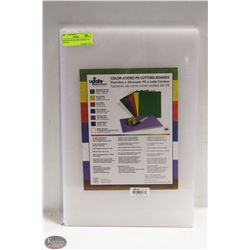 WHITE POLY CUTTING BOARD 12 X 18 X 1/2"