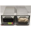 Image 1 : 2 SPRING-LOADED S/S NAPKIN DISPENSER INSERTS
