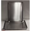LOT OF 2 - 1/2 SIZE BUN PANS ALUMINUM