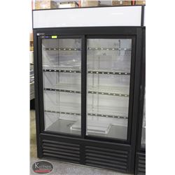 2 DOOR QBD COOLER 52" X 29" X 78" HIGH. LED