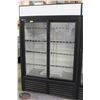 Image 1 : 2 DOOR QBD COOLER 52" X 29" X 78" HIGH. LED