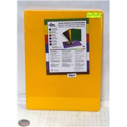 YELLOW POLY CUTTING BOARDS 15 X 20 X 1/2"