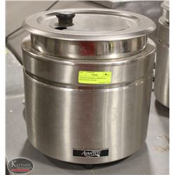 AVANTO S/S 800W COMMERCIAL SOUP KETTLE W/LID