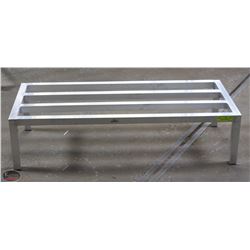 UPDATE 20" X 48" HEAVY DUTY ALUMINUM DUNNAGE RACK