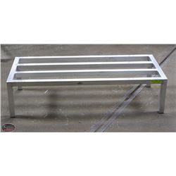 UPDATE 20" X 48" HEAVY DUTY ALUMINUM DUNNAGE RACK