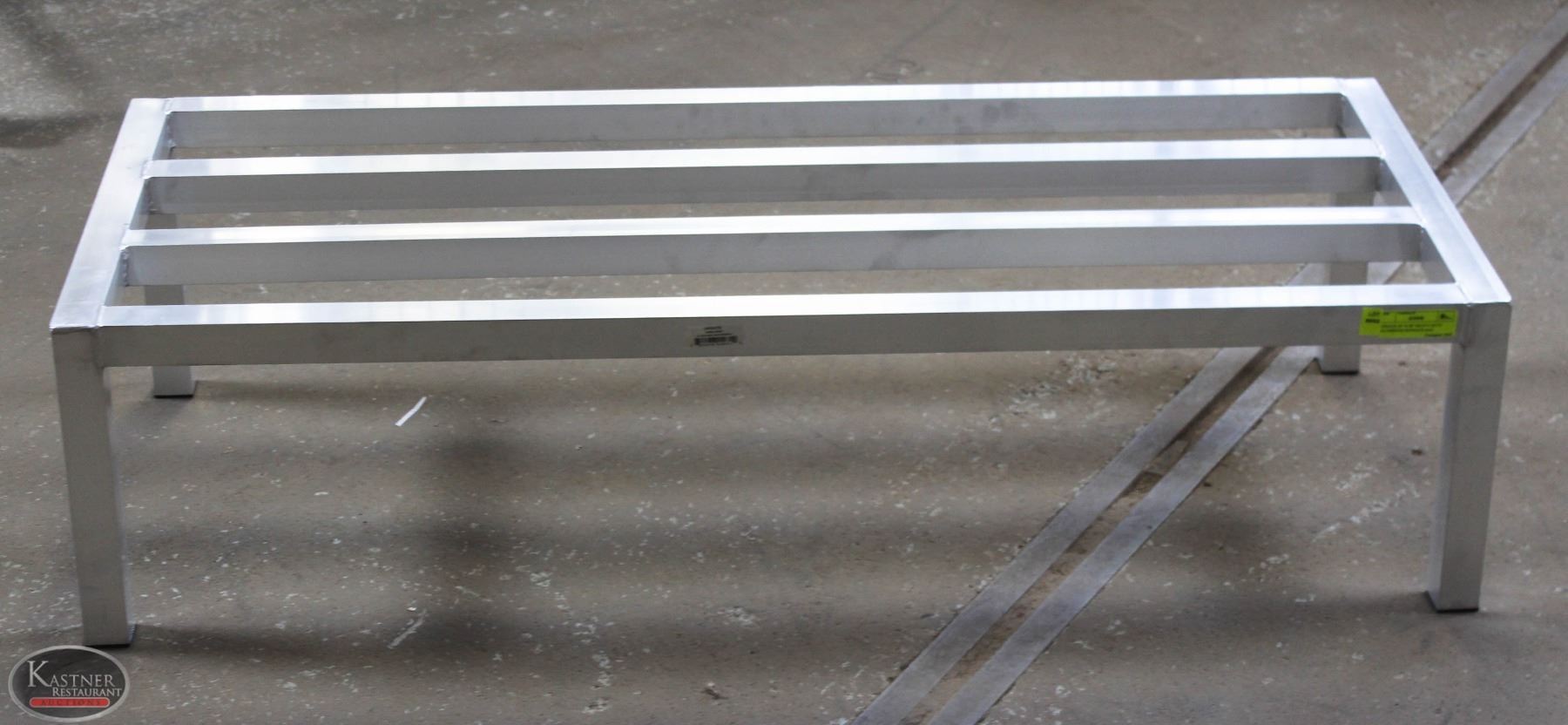 UPDATE 20" X 48" HEAVY DUTY ALUMINUM DUNNAGE RACK