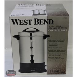 NEW WESTBEND 60-CUP S/S COFFEE MAKER