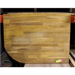 1-1/2" SOLID WOOD COUNTERTOP W/ ROUND EDGE