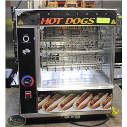 STAR COUNTERTOP HOTDOG ROTISSERIE DISPLAY-1350W