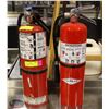 Image 1 : LOT OF TWO 10LB FIRE EXTINGUISHER.