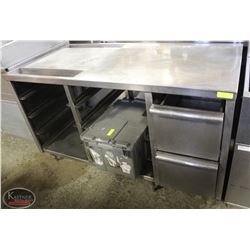 5FT CUSTOM S/S FOOD PREPARATION CABINET