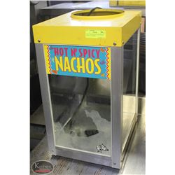 STAR COUNTERTOP GLASS NACHO DISPLAY WARMER