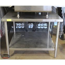 TZANET S/S COMMERCIAL EQUIPMENT STAND W/ WELDED