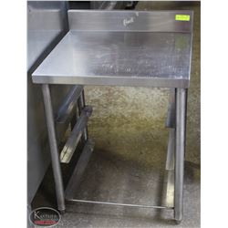 QUEST SMALL STAINLESS STEEL TABLE