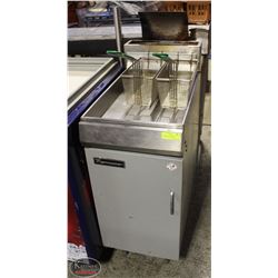FRYMASTER DUAL-BASKET COMMERCIAL DEEP FRYER