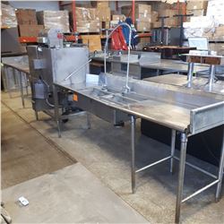 KNIGHT DISHWASHER WITH RUNOFF & PRE-RINSE